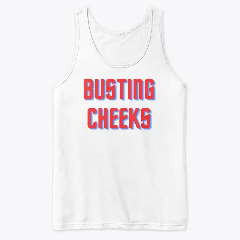 Busting Cheeks - Bright Red